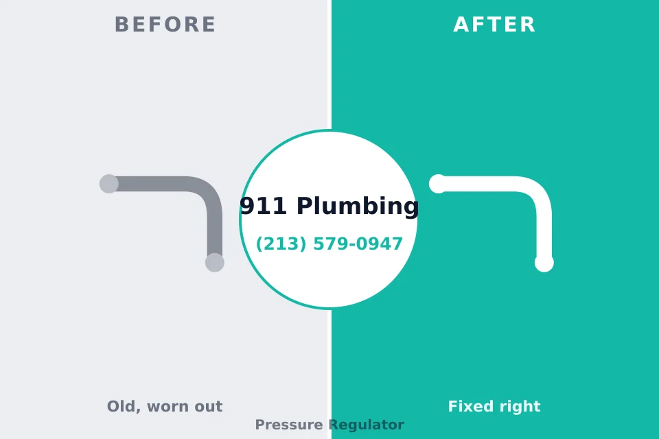 Before and after: plumbing repair Shell Knob, MO